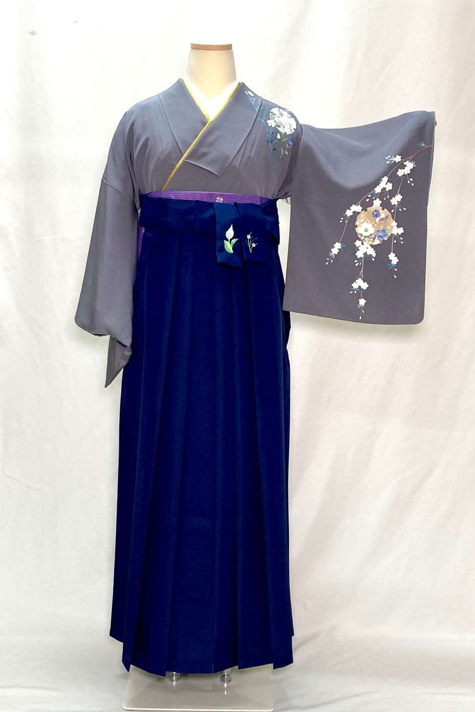 先生用袴シリーズ 訪問着+袴249-L