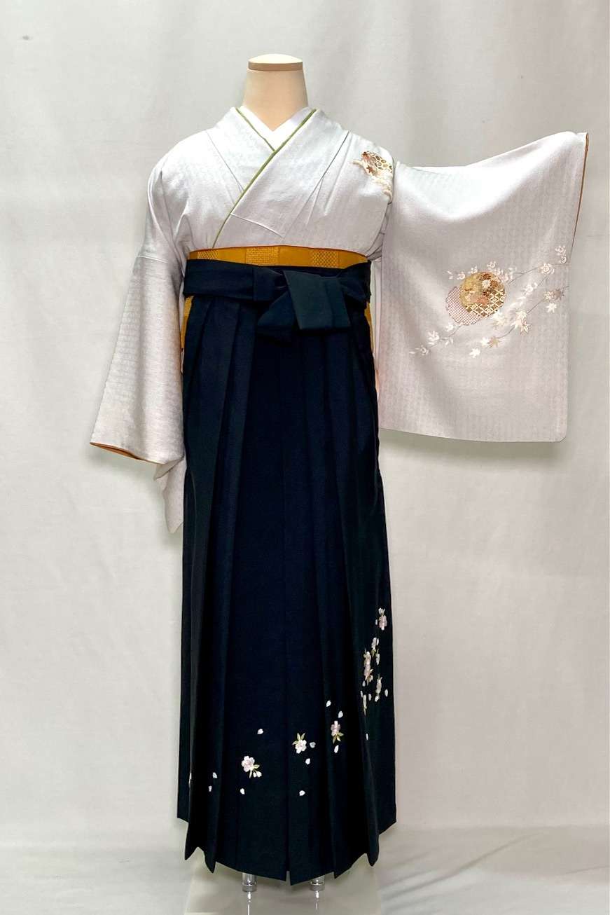 先生用袴シリーズ 訪問着+袴255-L