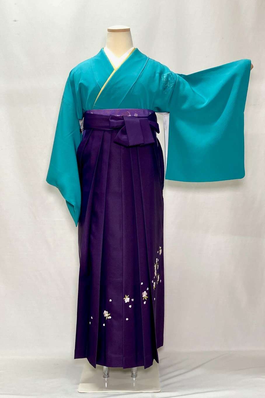 先生用袴シリーズ 訪問着+袴256-M