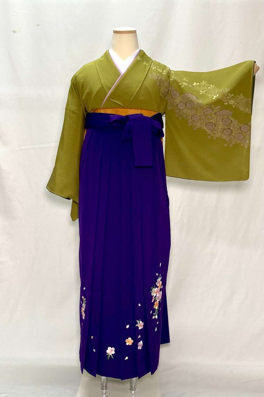 先生用袴シリーズ 訪問着+袴253-L