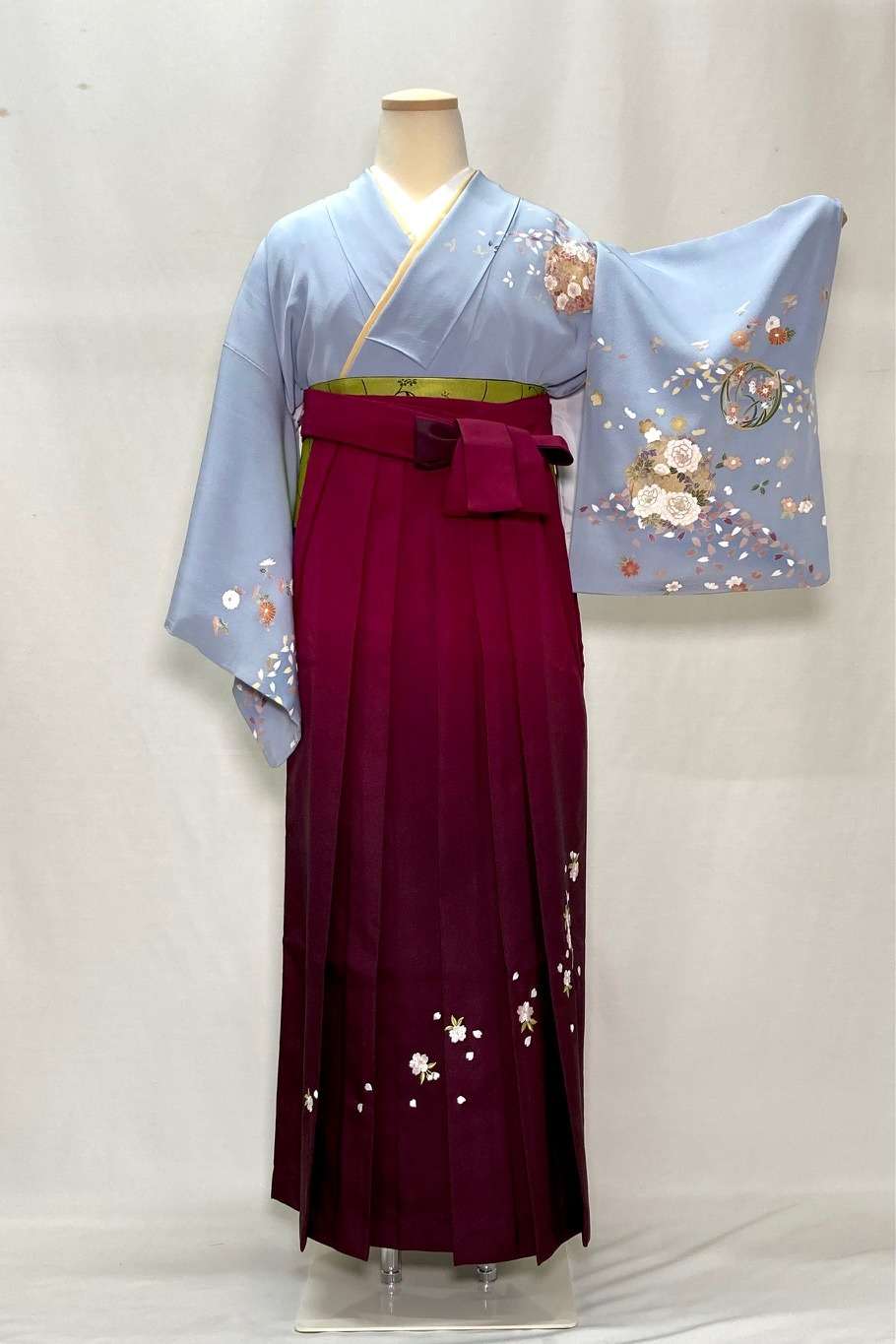 先生用袴シリーズ 訪問着+袴254-M